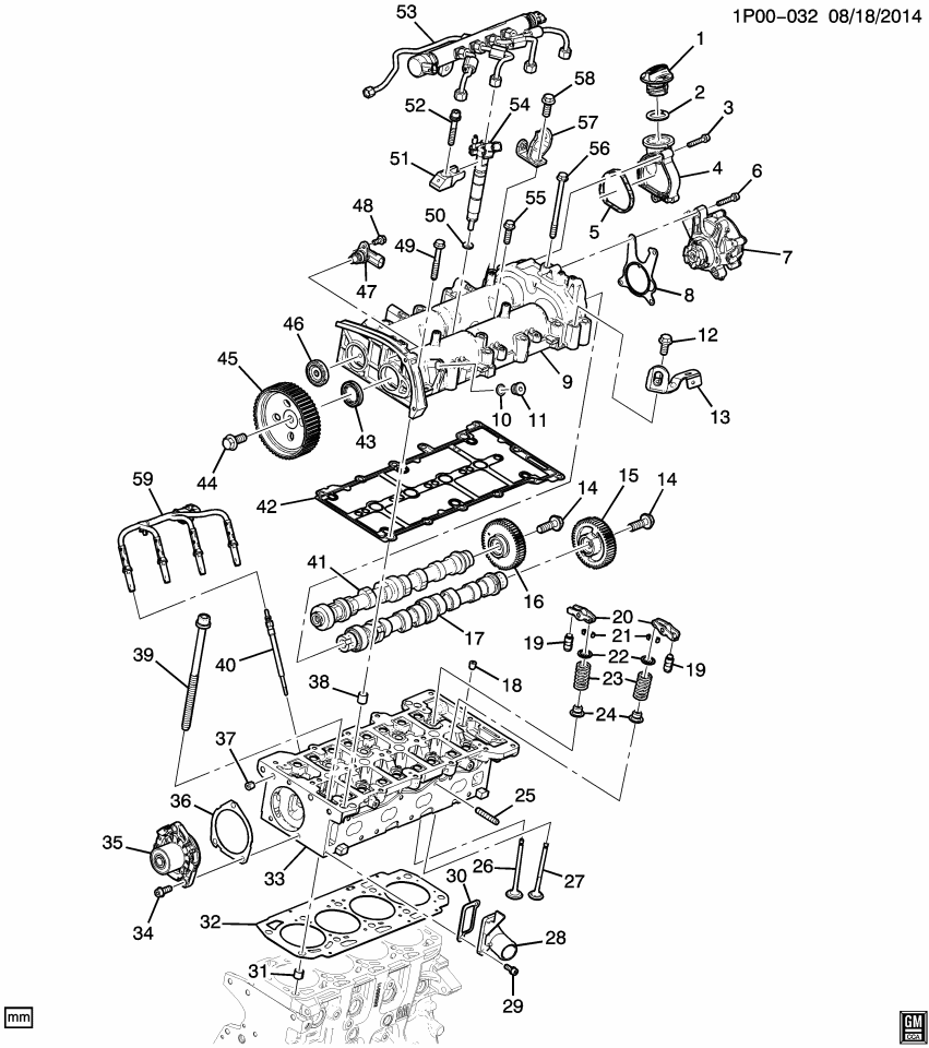 GM 12855357 Bolt/Screw-Engine Block Core Hole Plate