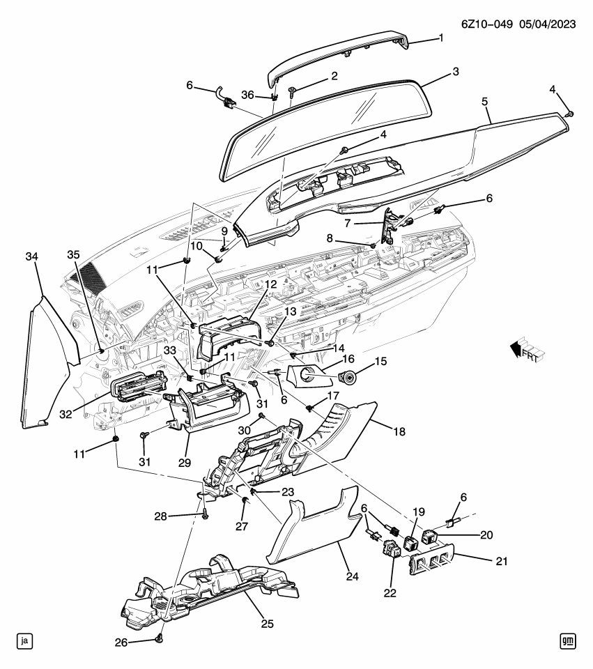 GM 84904309 SWITCH ASM-HDLP LVLG ACTR