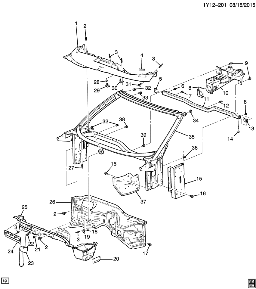 GM 11569616 Rivet - Hexagon Stud W/Sealer