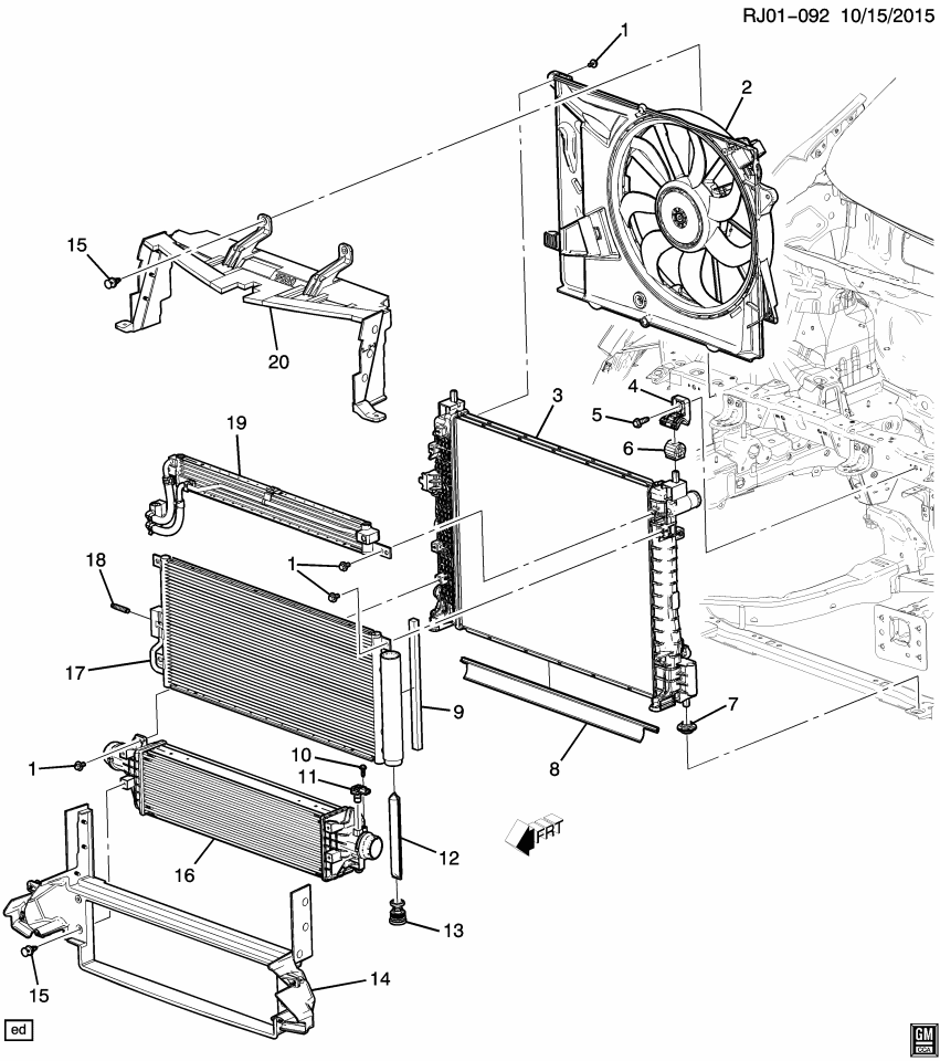 GM 95321794 Condenser Asm-A/C