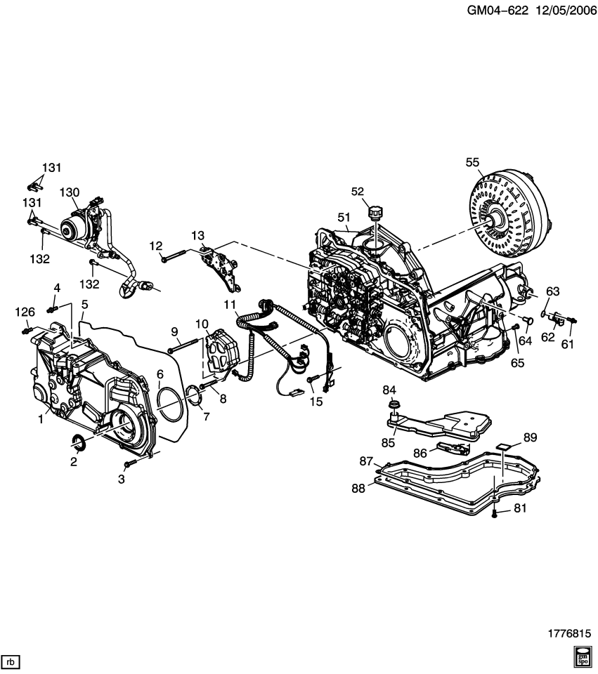 GM 24240216 Bolt/Screw Kit, Automatic Transmission Auxiliary Fluid Pump