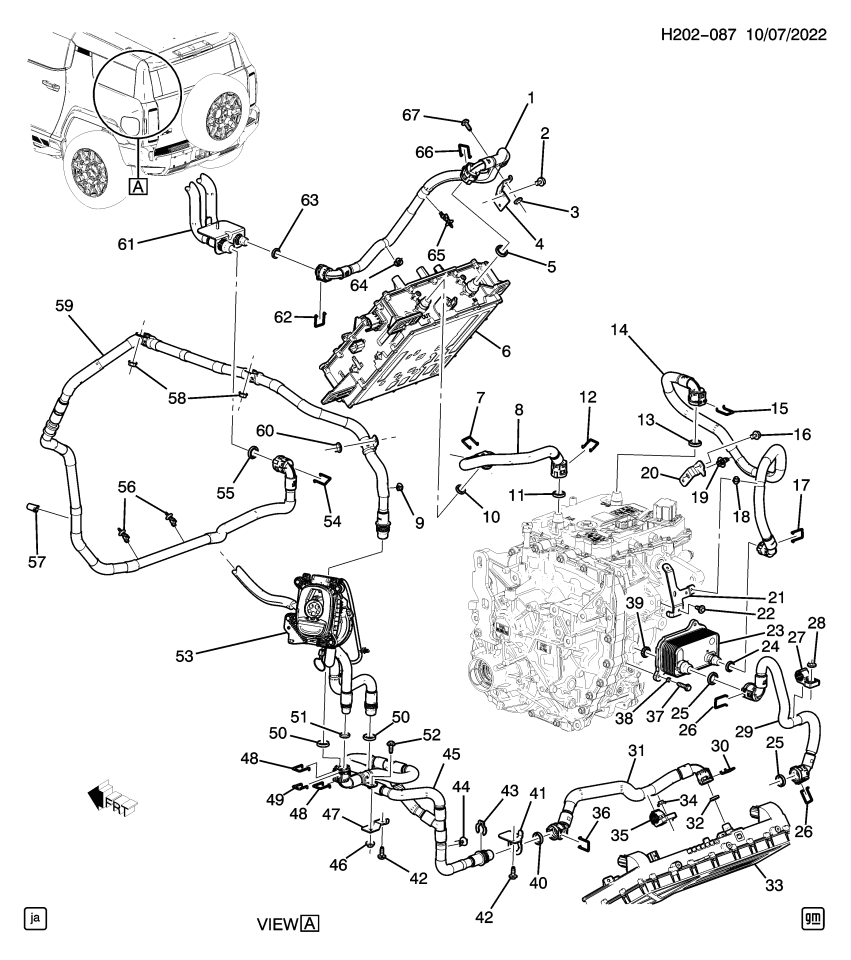 GM 95227417 Clip, Trans Vent Hose