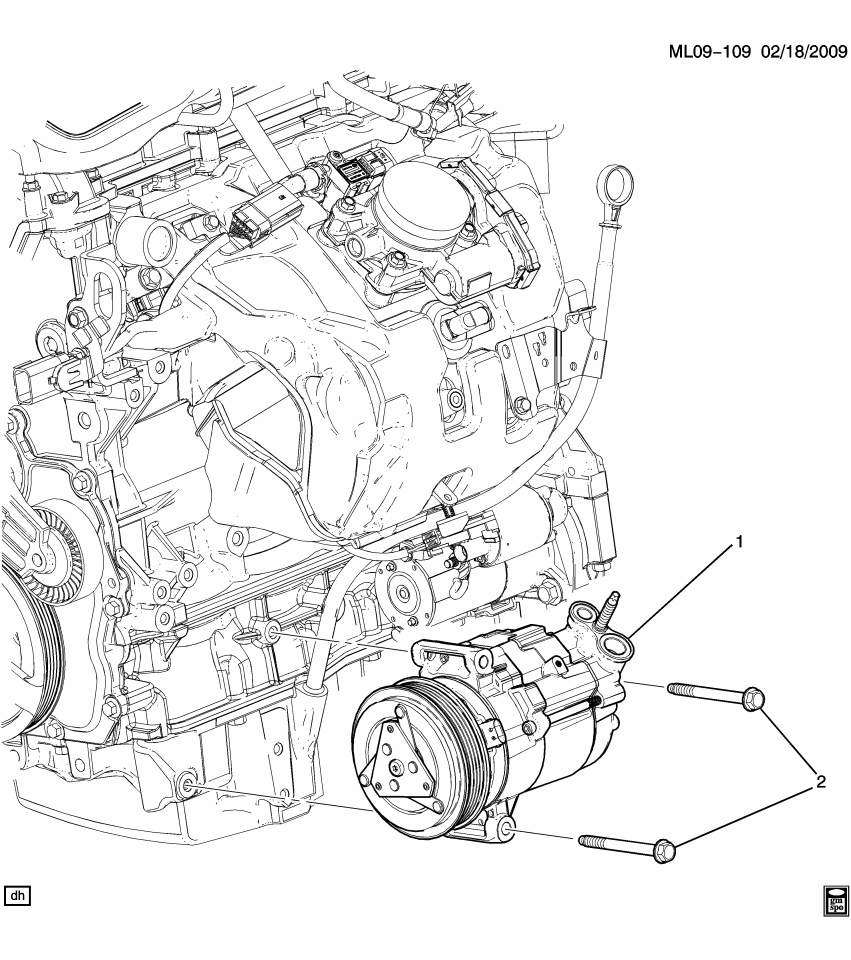 GM 86811090 COMPRESSOR KIT-A/C