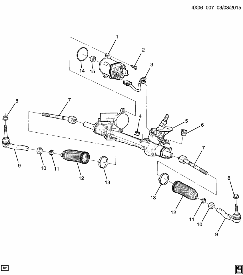 GM 23479347 Clip-P/S Asst Motor Wire
