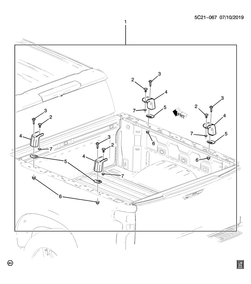 GM 11547613 Bolt/Screw-Poa Service Part Only
