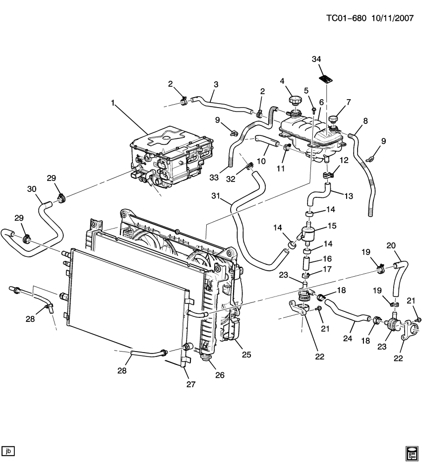 GM 84302501 Shroud-Engine Coolant Fan