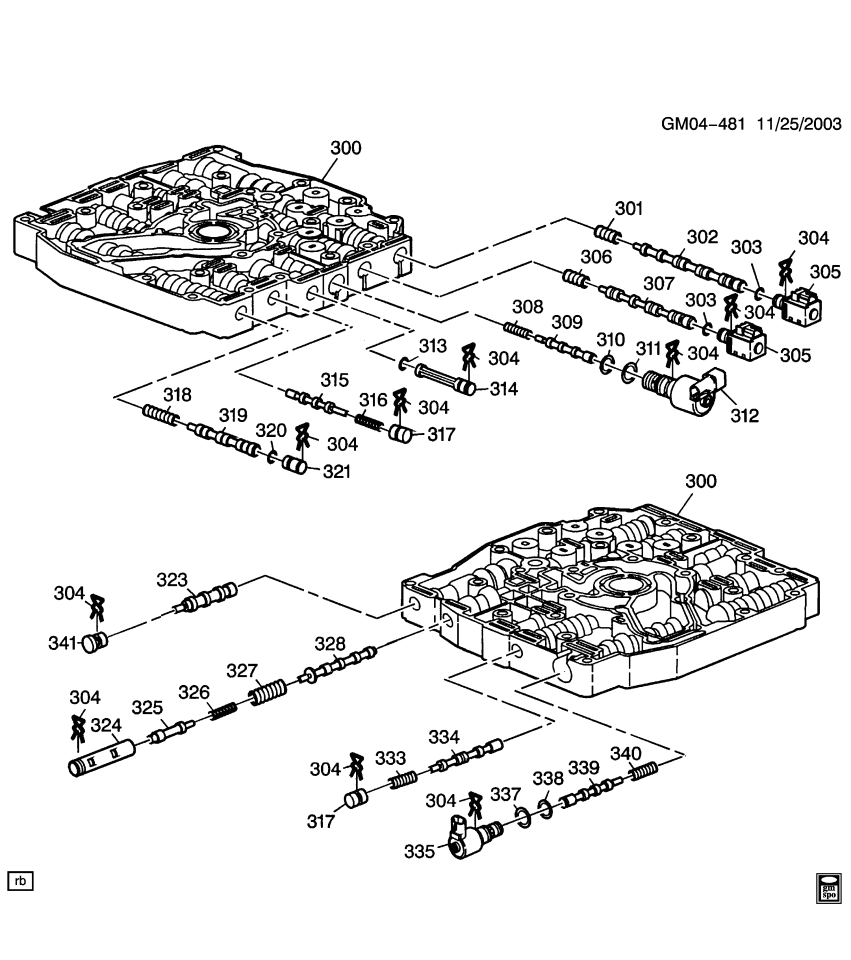 GM 24268251 Seal Kit, Automatic Transmission Service