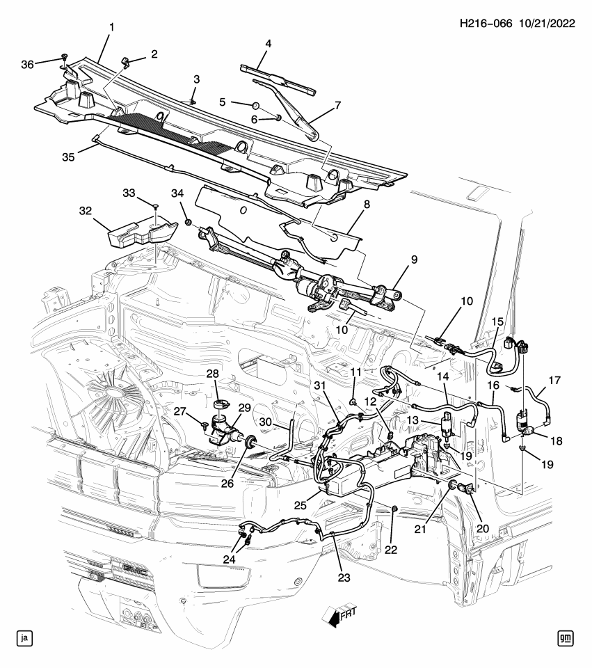 GM 84955774 CONTAINER ASM-WSWA SOLV