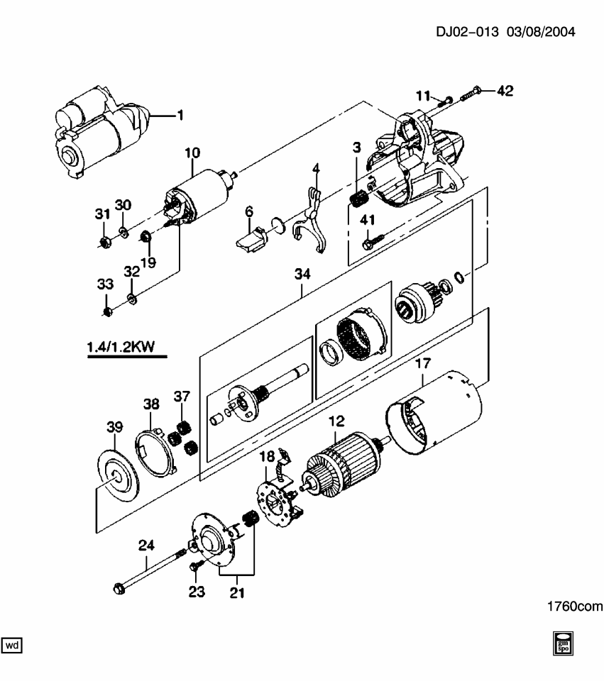 GM 94525014 Washer, Starter