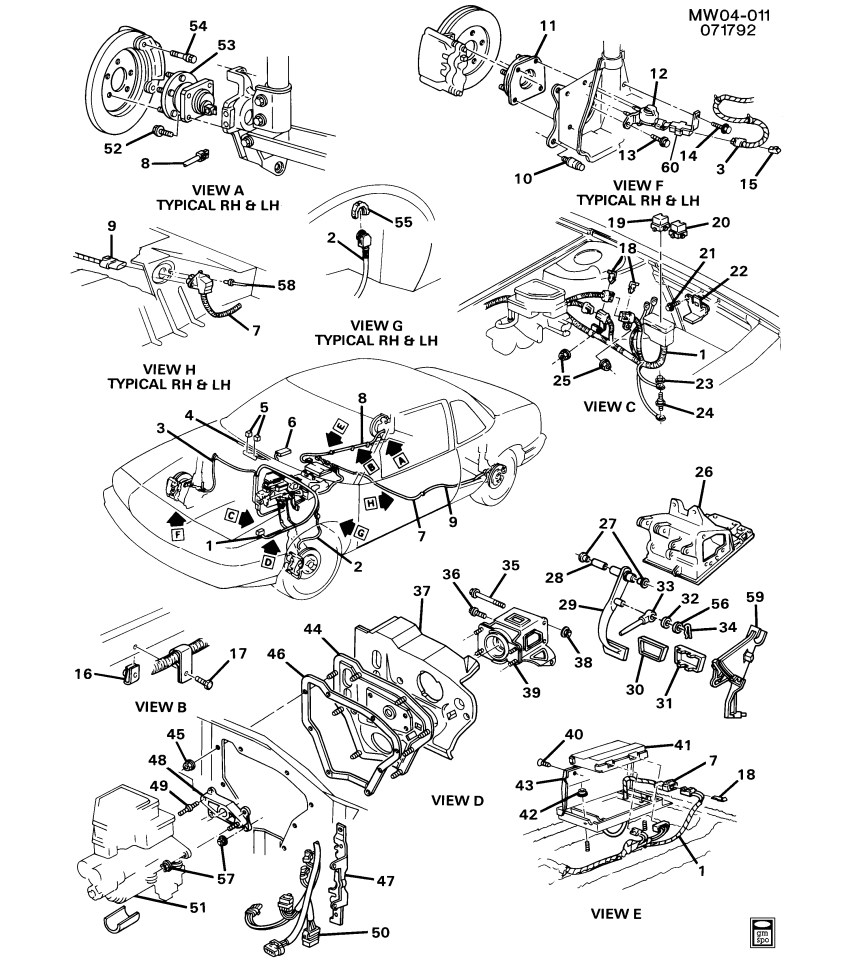 GM 12065121 Relay- Electronic Brake Control
