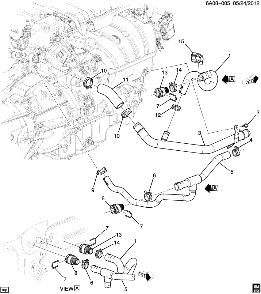 GM 11548926 Clip, Heater Inlet Hose