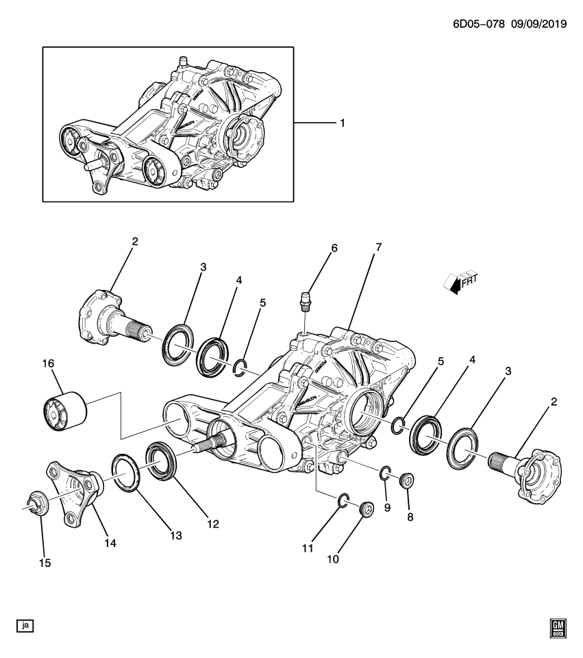 GM 84479767 RING-RR WHL DRV SHF RET