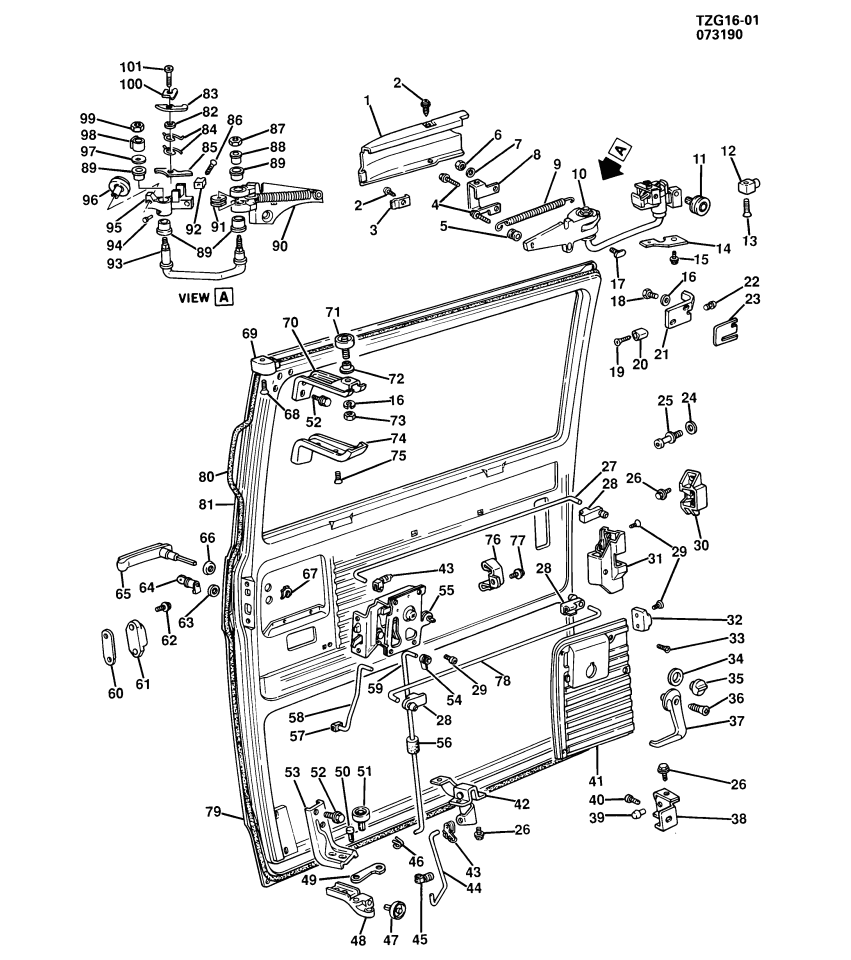 GM 460064 Clip -Spring