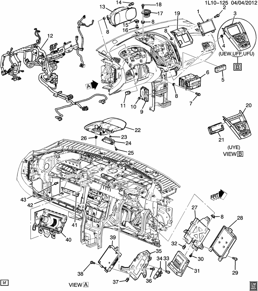 GM 22797992 Display System