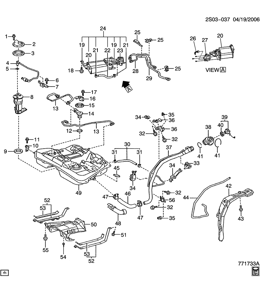 GM 88974423 Hose, Evap Emission Canister Filter