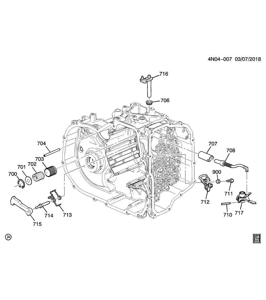 GM 24285405 Pawl-Parking