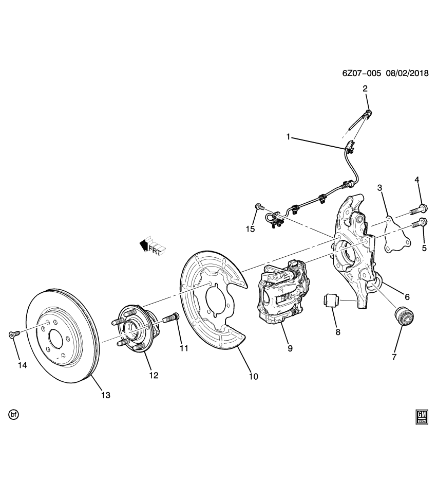 GM 13508377 Front Hub