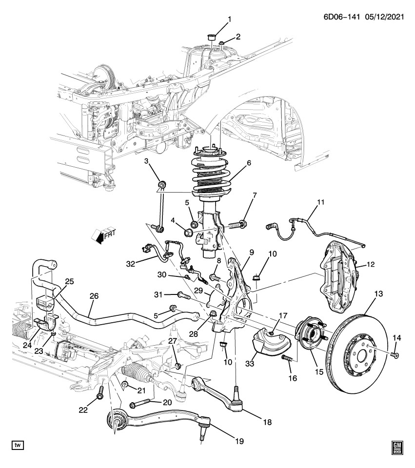 GM 84659783 SHIELD-FRT BRK