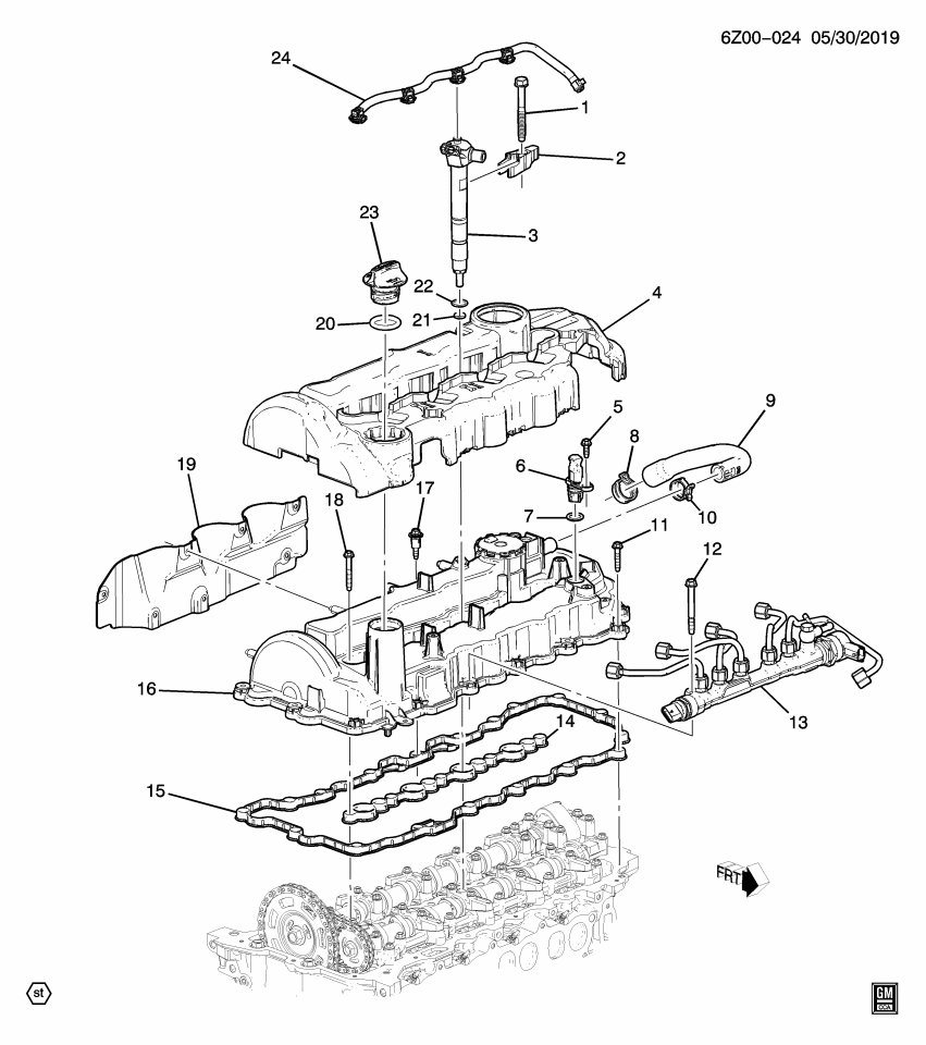 GM 55490570 BRACKET-M/PORT F/INJR