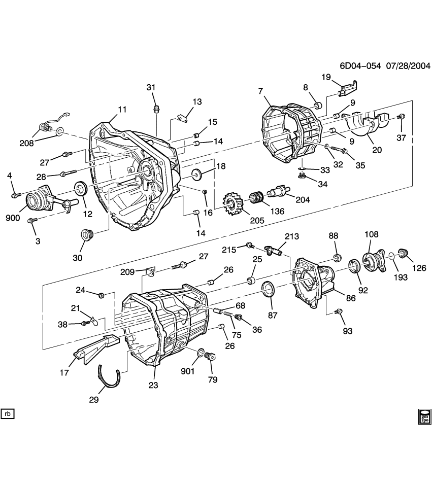 GM 89058839 Trough, Manual Transmission Oil