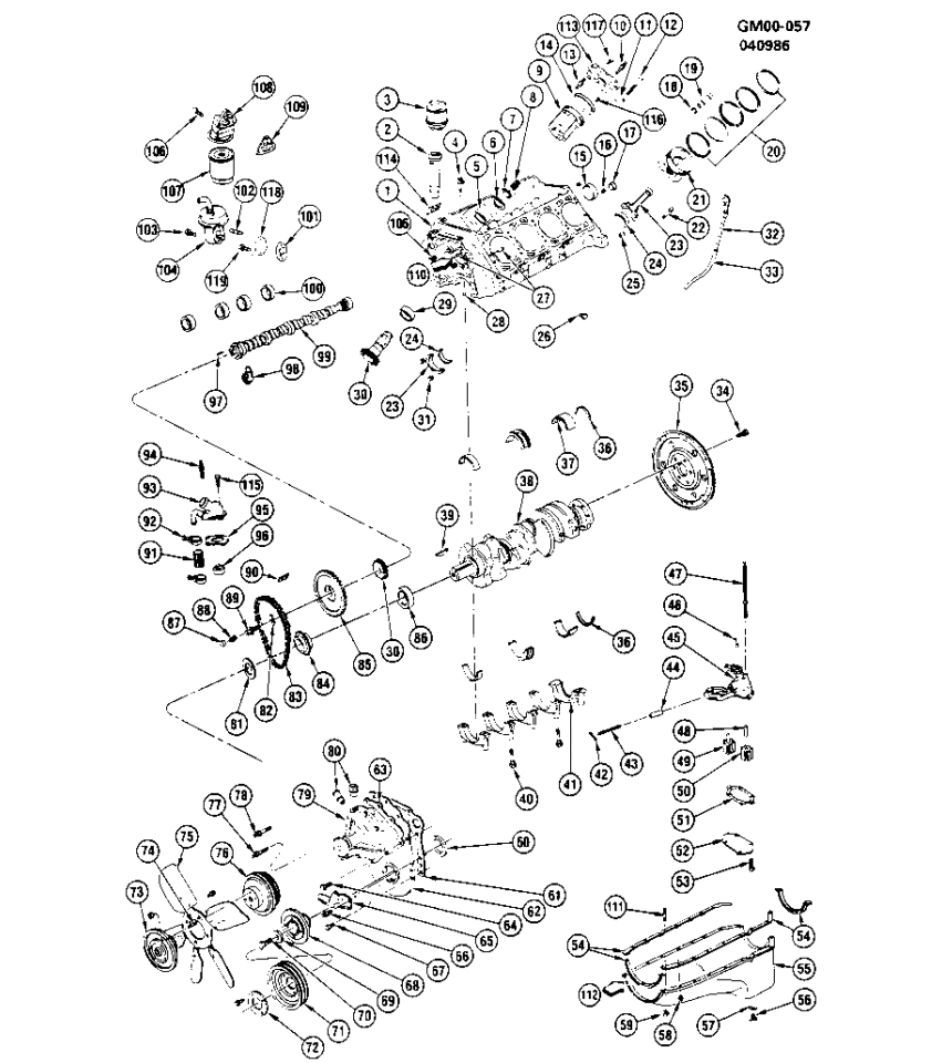 GM 560-565 ABSORBER R