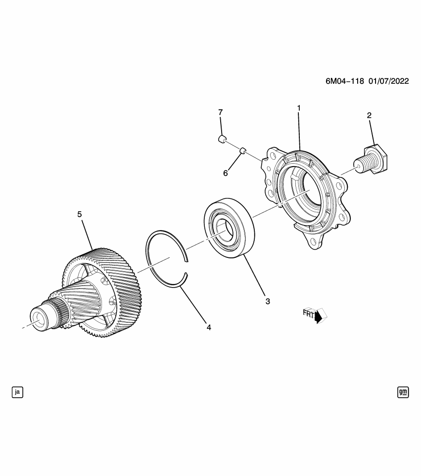 GM 24047126 SUPPORT ASM, CTR