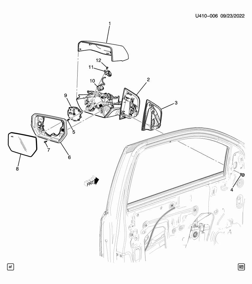 GM 26449855 CAMERA,SV DRVR INFO