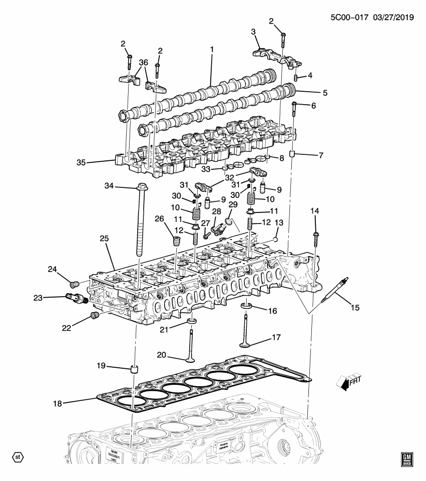 GM 55484798 Valve Springs