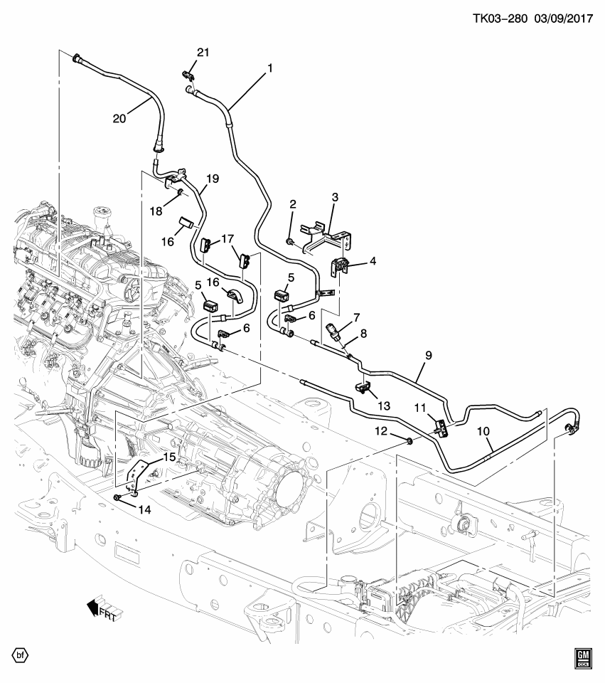 GM 22991078 Seal-Fuel Pressure Sensor (O Ring)