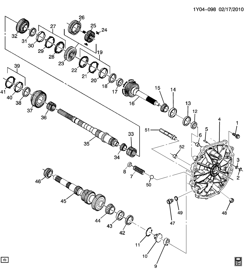 GM 19180516 Spring, Trans Fluid Pmp Check Ball