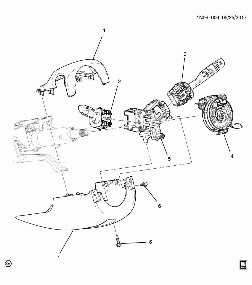 GM 85519753 SWITCH ASM-T/SIG