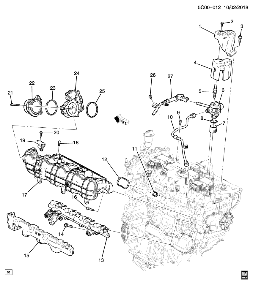 GM 12715132 PUMP ASM-FUEL