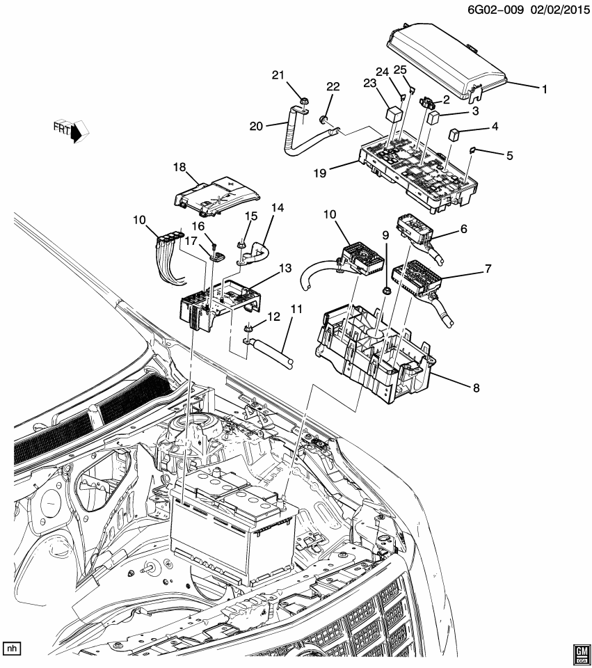 GM 84049597 Block Asm-Front Compartment Fuse