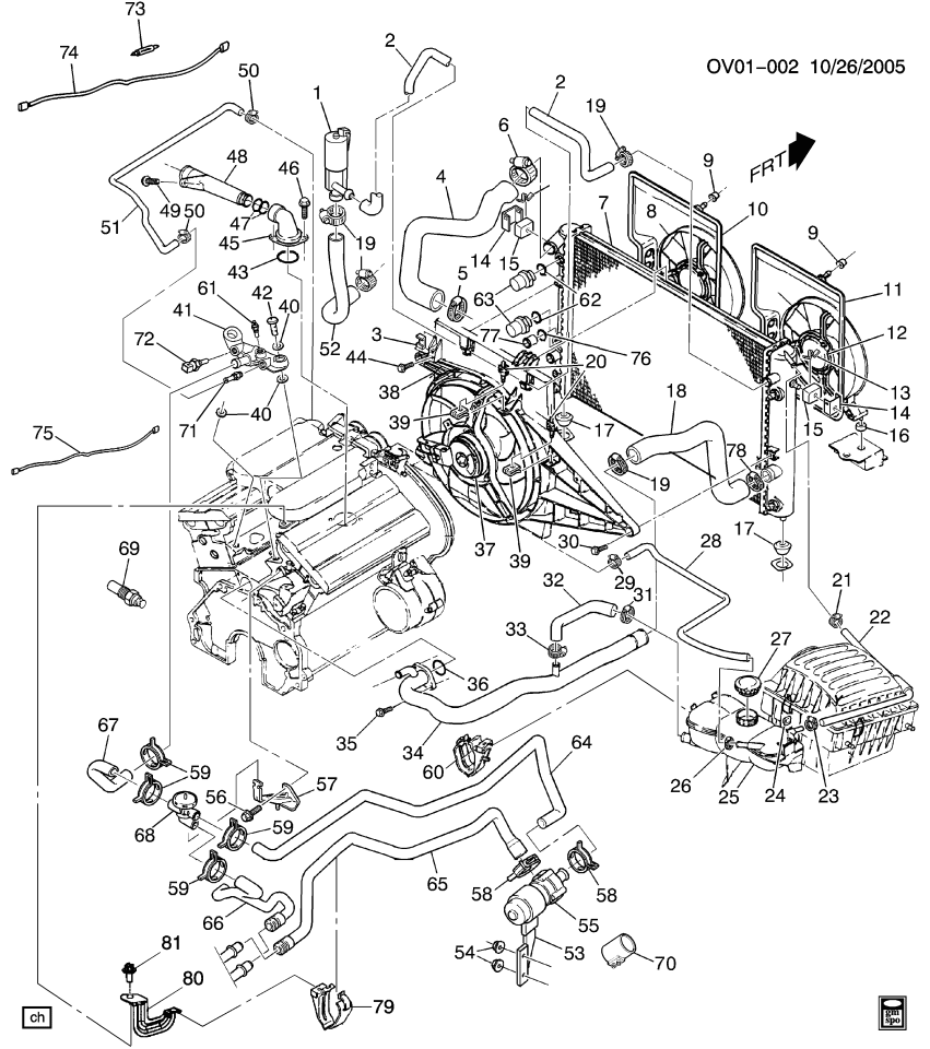 GM 90500007 Reservoir Cap