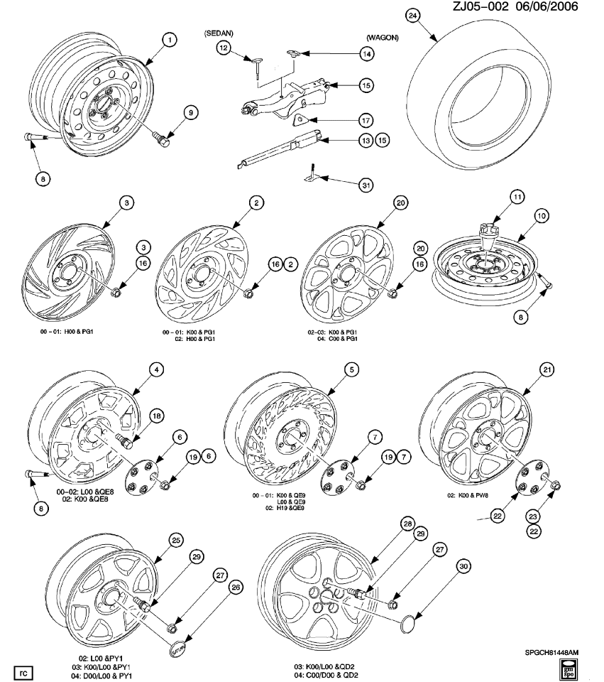 GM 22698801 Jack Asm