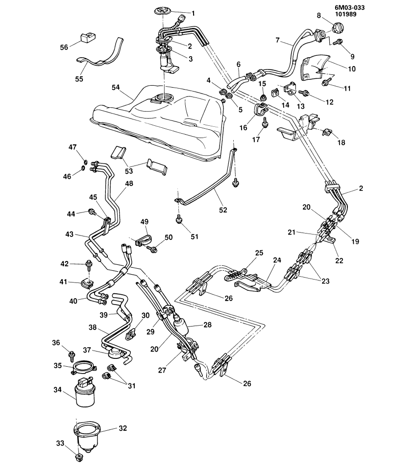 GM 1644213 PIPE, Evaporation Emission System(Fuel Tank End)