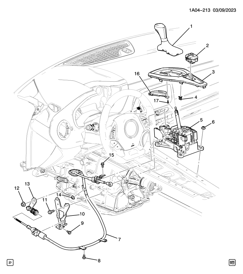 GM 11548860 Mount Bracket Bolt