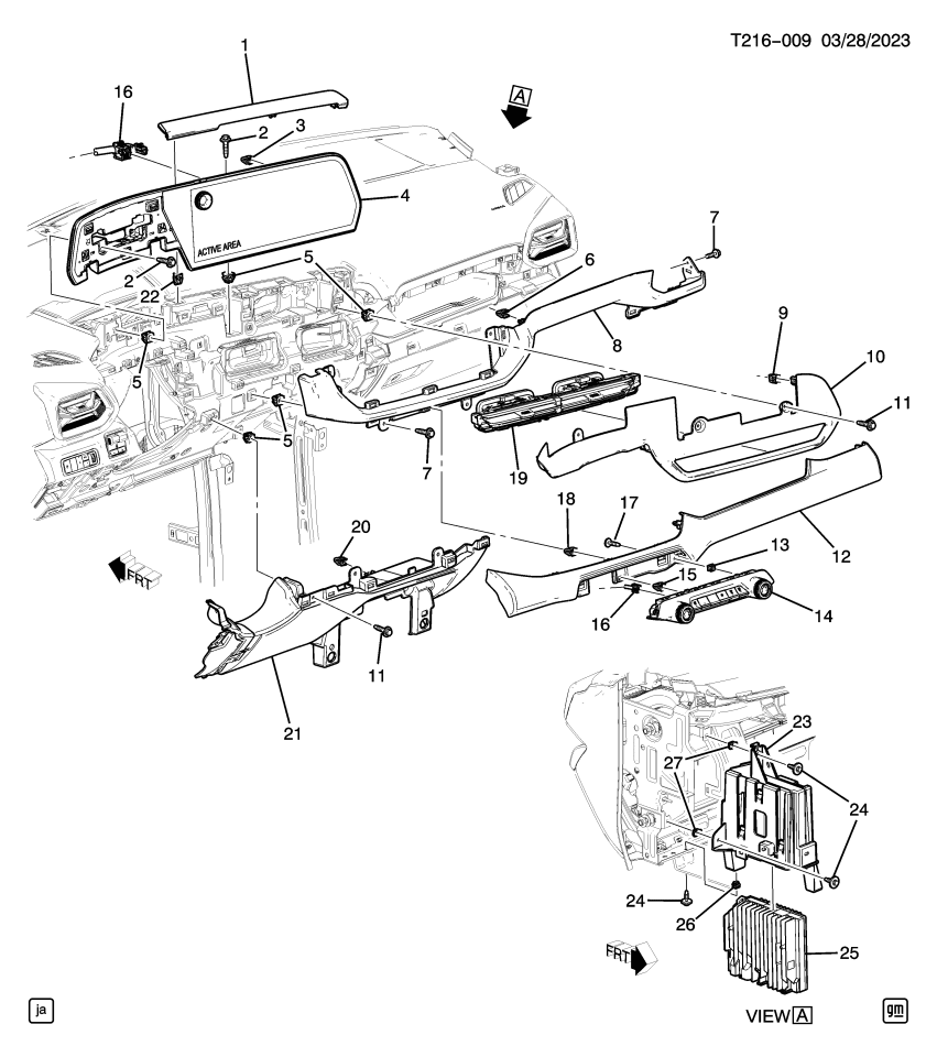GM 85085020 CONTROL ASM-HTR & A/C USER INTERFACE