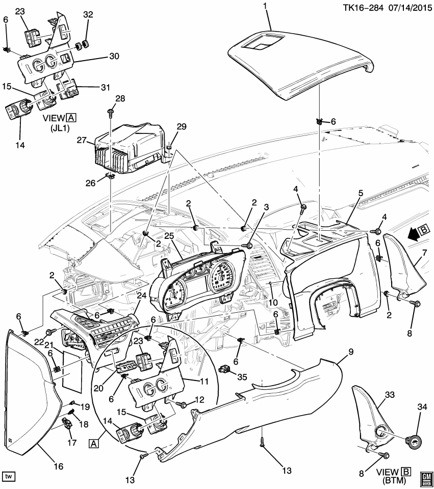 GM 23193705 Switch