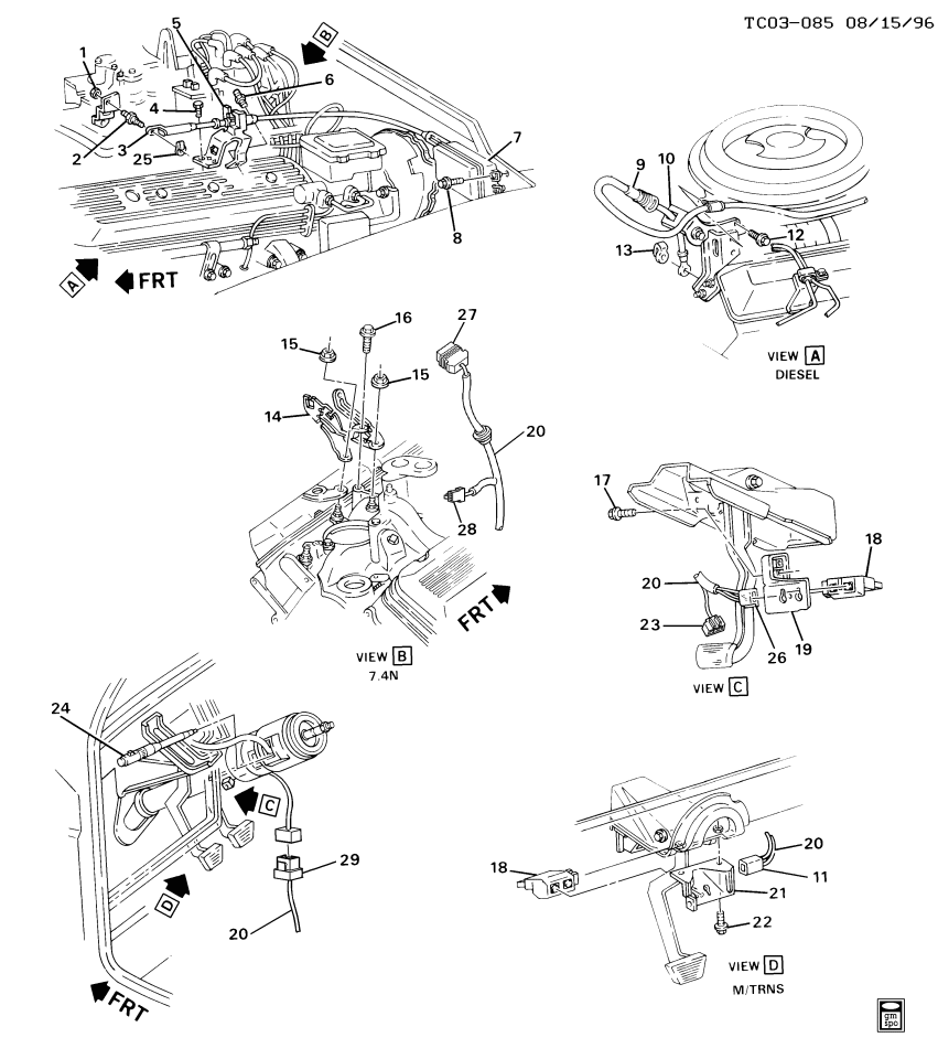 GM 15552834 Stud-Double End Special
