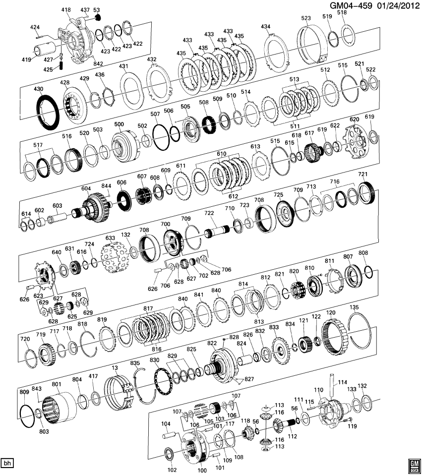 GM 8678775 Spring Asm-3rd Clutch