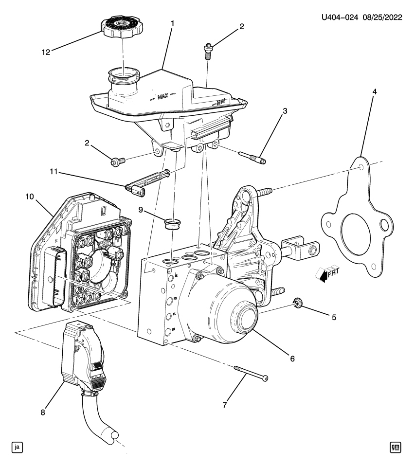 GM 86561904 MODULE KIT-ELEK BRK CONT