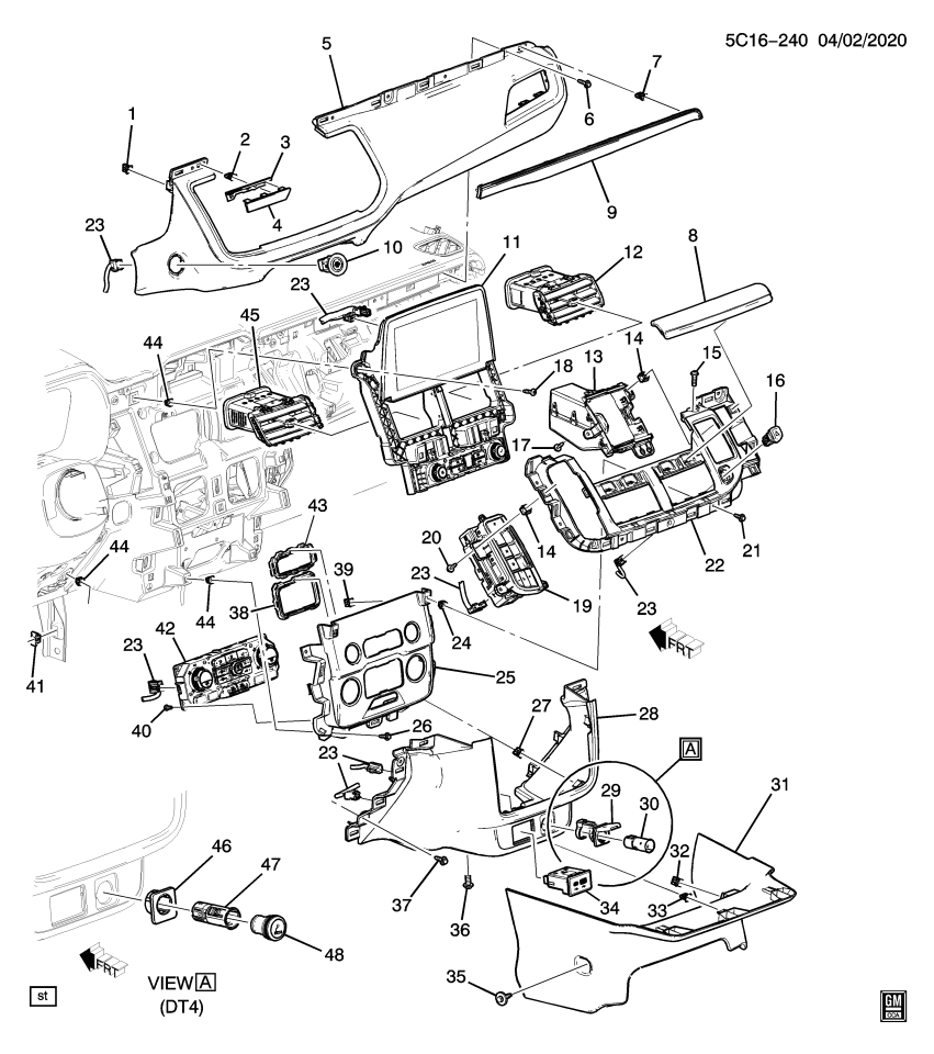 GM 85607474 PUSHBUTTON ASM-ELEK TRANS SHFT CONT ECCN=