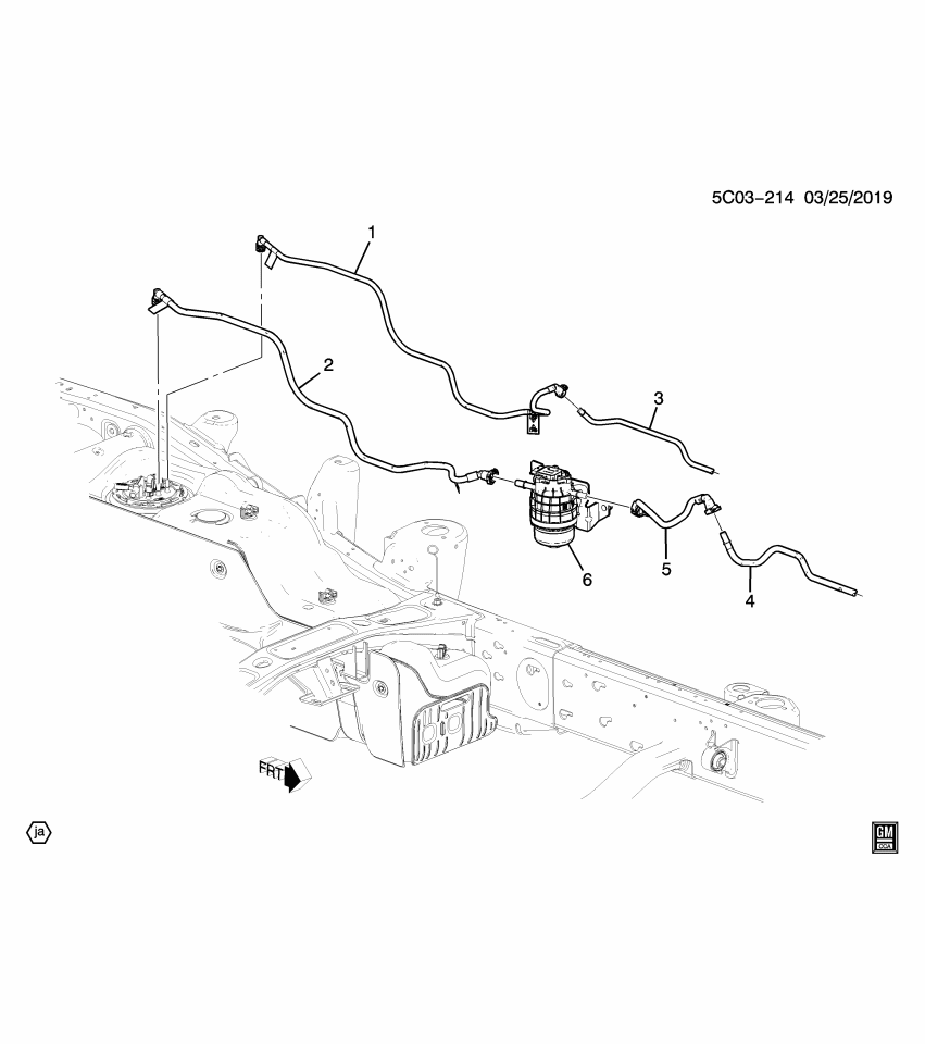 GM 85546685 PIPE ASM-FUEL FEED