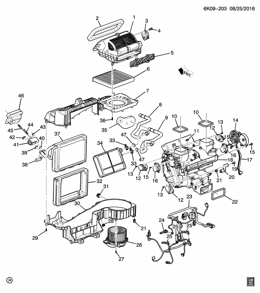 GM 84055895 Tube-Heater Core Inlet