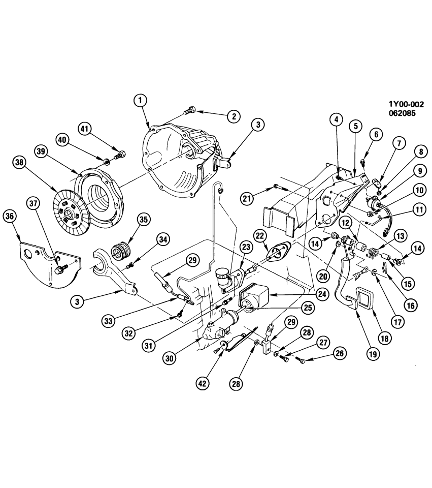 GM 14084176 Cover & Plate Asm-Clutch-Pressure