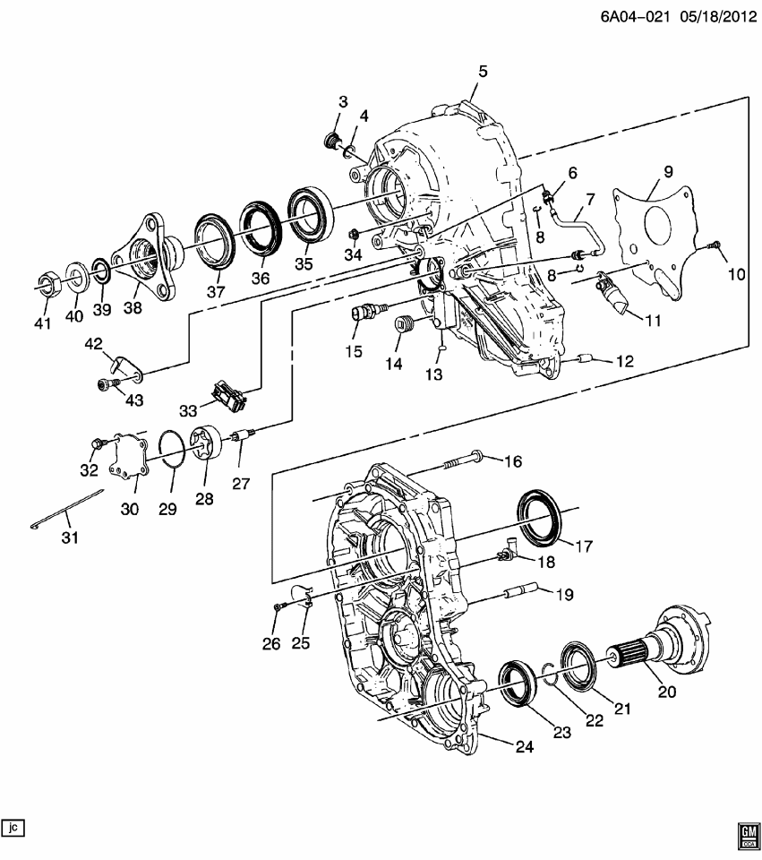 GM 11546712 Clip-Poa Service Part Only