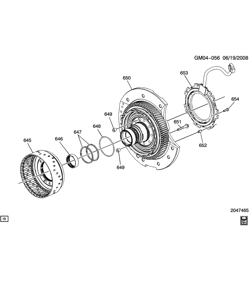 GM 24267022 Seal Kit, Automatic Transmission Service