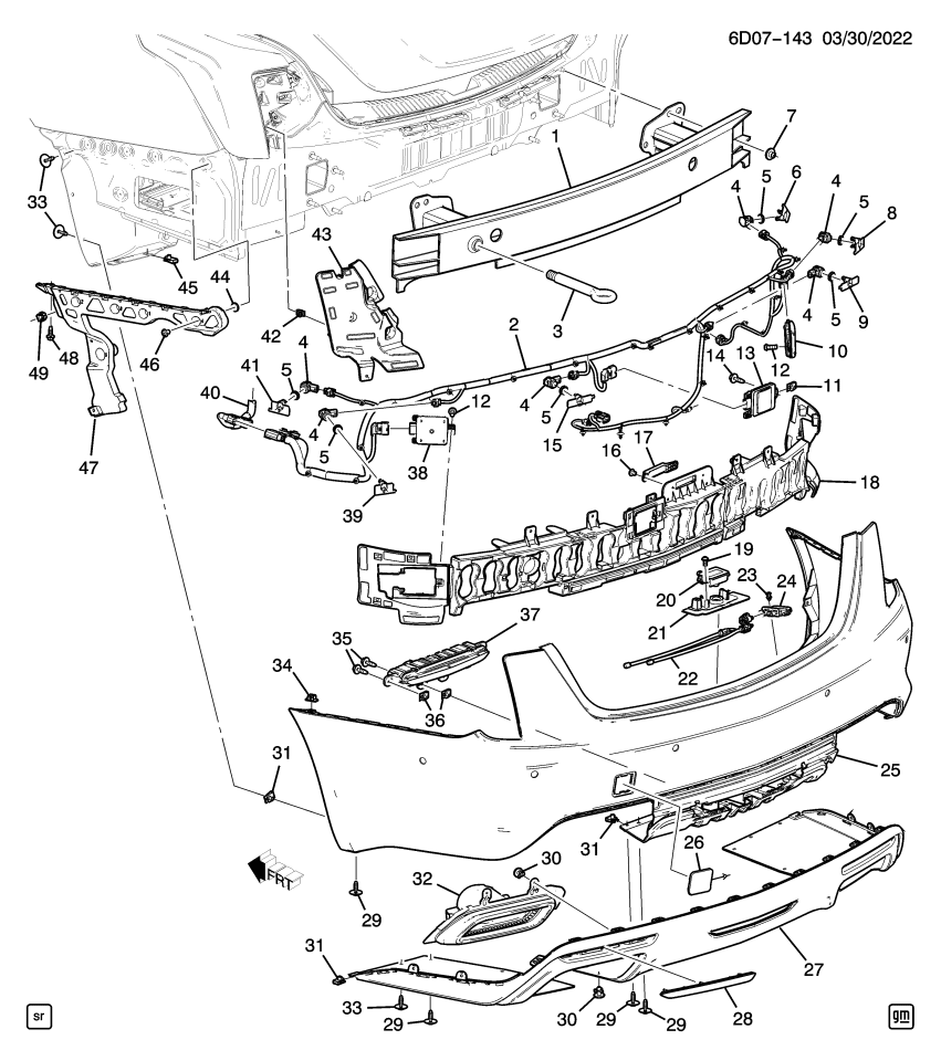 GM 84368757 MODULE KIT-RR CLSR HANDS FREE