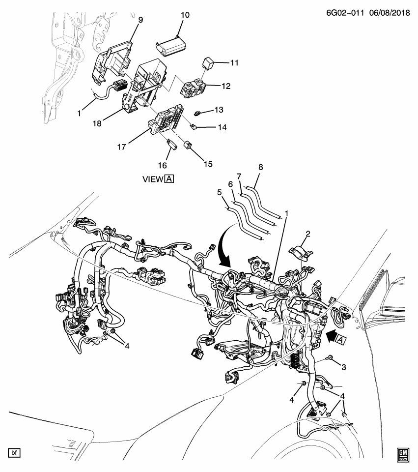 GM 84003624 Cable Asm-Usb Data